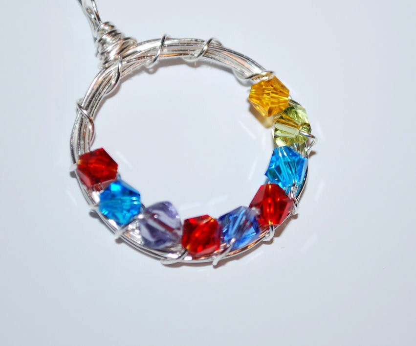 Custom Family Jewelry: Birthstone Necklace
