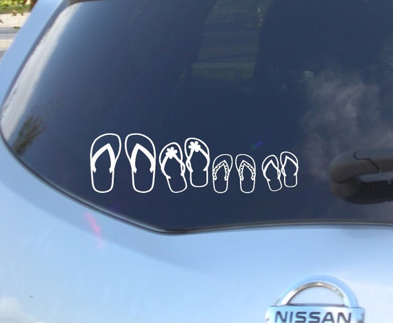Family Stickers - Flip Flops