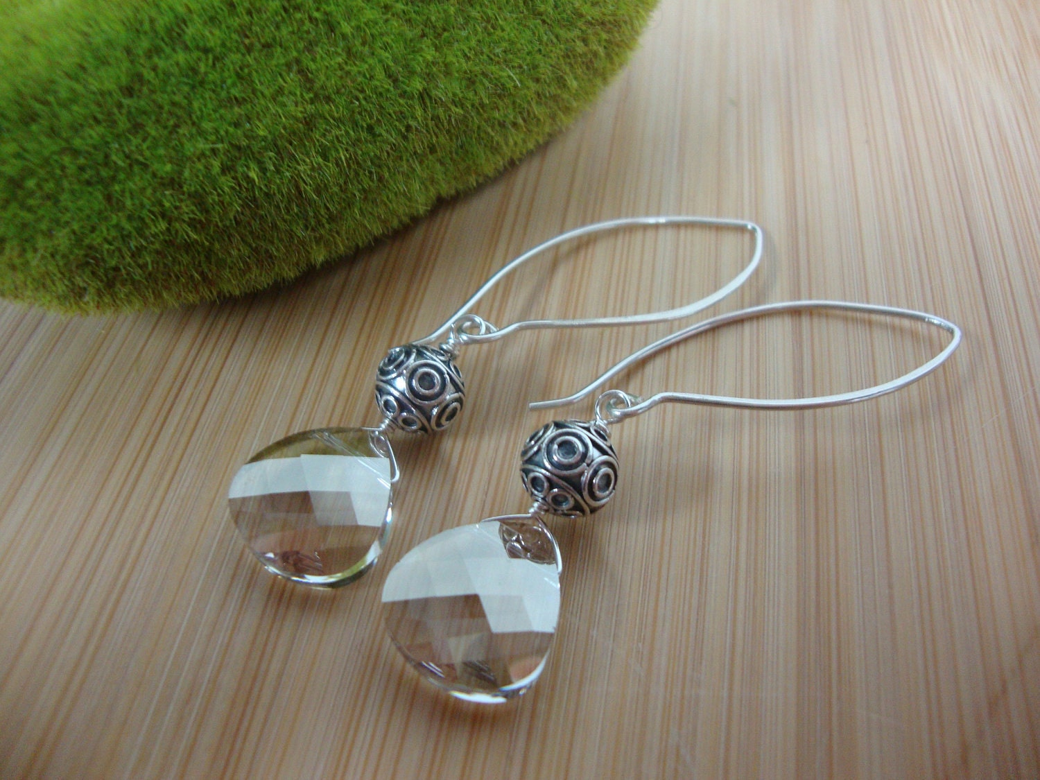 Silver Shade Earrings Preview 1