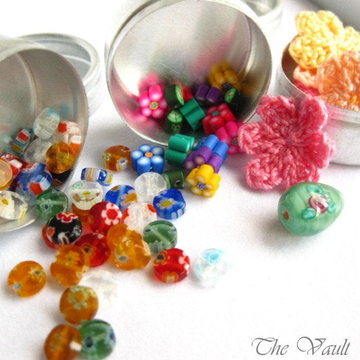 Flower Lovers Bead Box, beginners beading