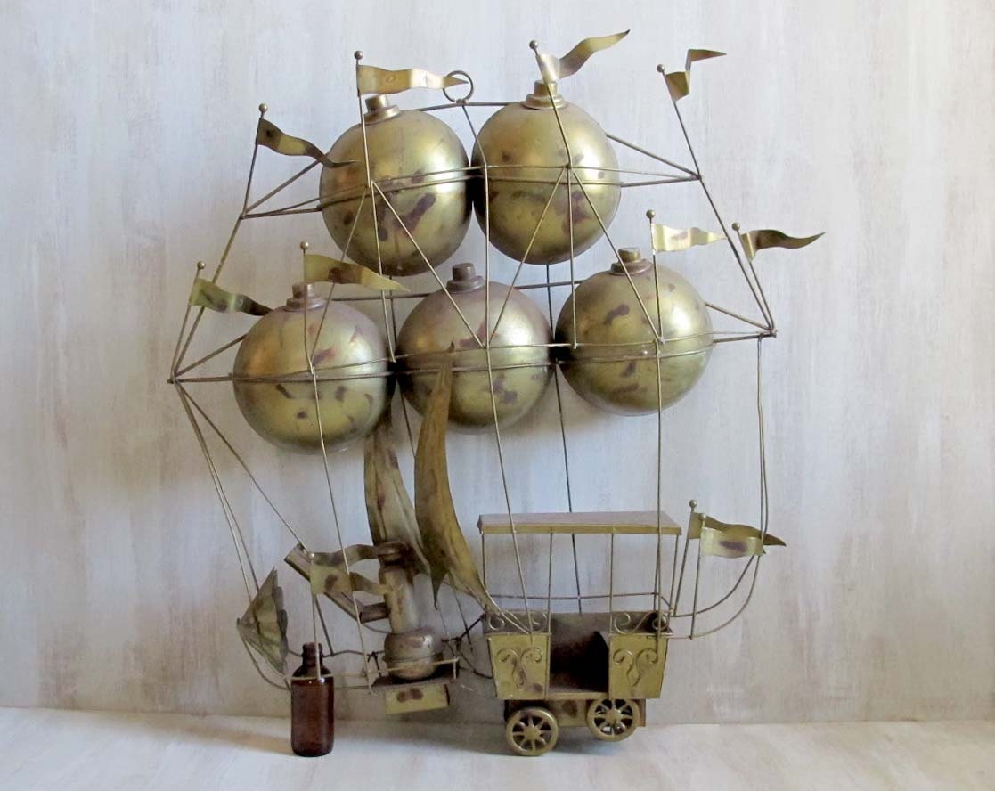 Large Amazing Flying Machine Sculpture