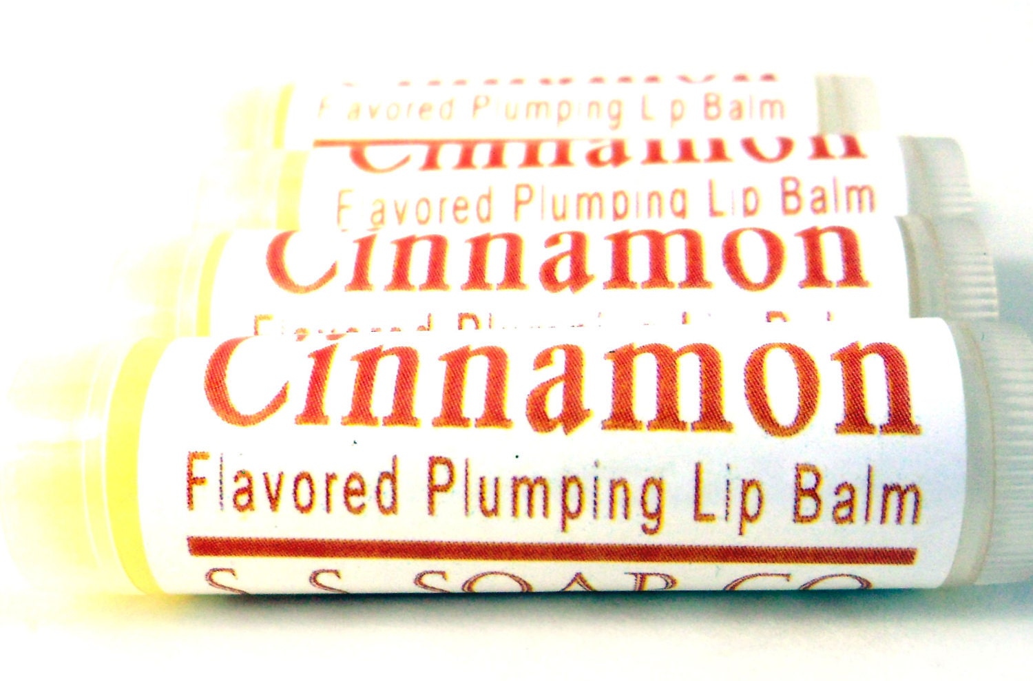 Natural Plumping Lip Balm - Cinnamon