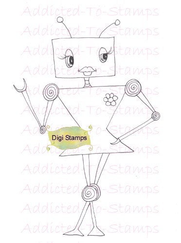 Girly Lollie Botz Digi Doodle Download U Color Downloads Sherri Baldy