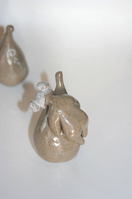 Three Pear Set Ceramic decoration