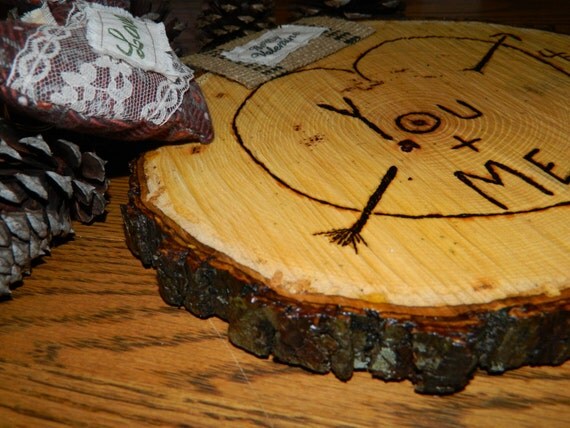 Rustic Heart Hickory Home Decor
