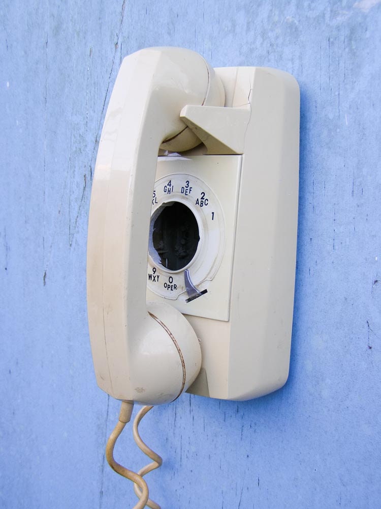 Vintage Wall Phone Upcycled into a Bird House - Recycled and Repurposed