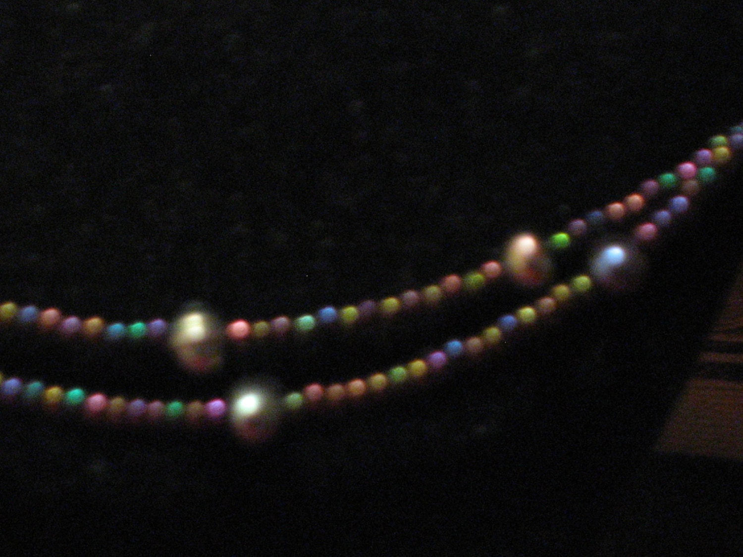 black pearl necklace