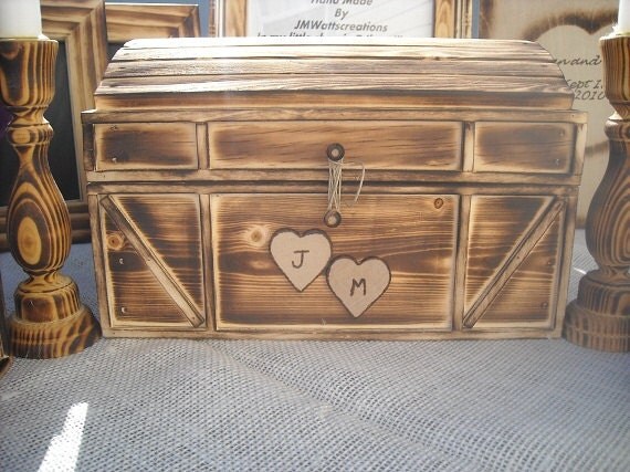 Wedding card box for your Rusticwoodlandout doorchicwoodsycountry 