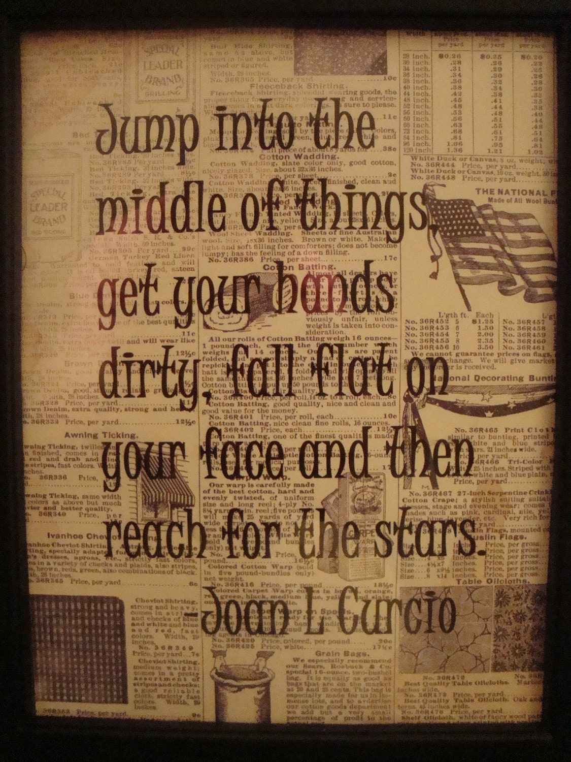 Truly Inspirational Quotes Series-Giclee Print Framed and Ready to Ship