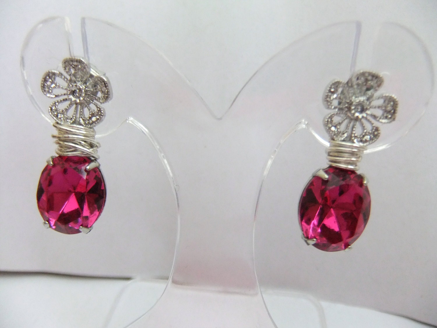 Crystal earrings