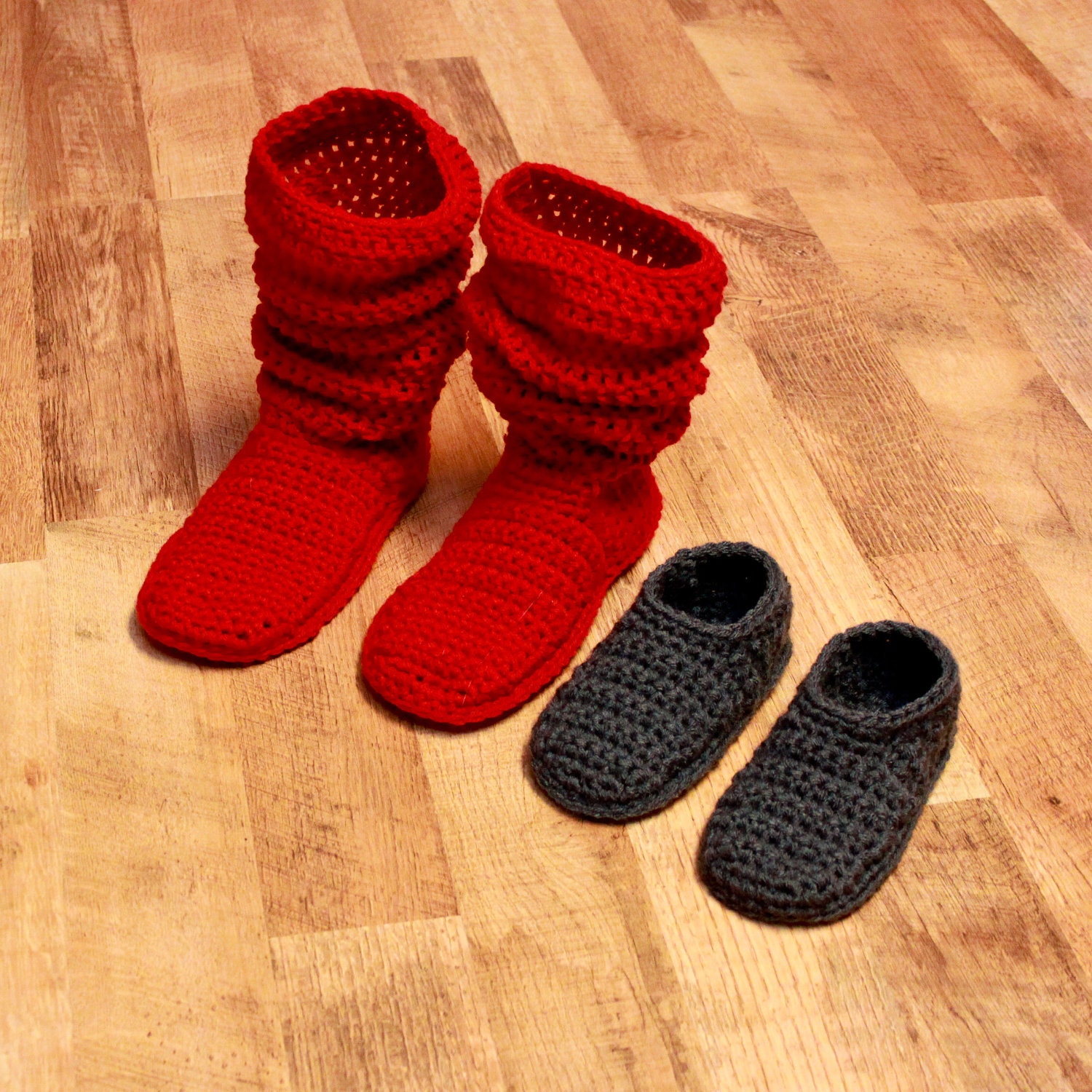 CROCHET PATTERN: Mamachee Boots (Adult Women Sizes) Cable instructions included.
