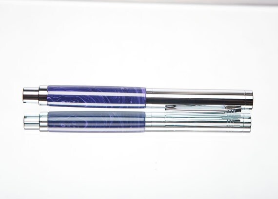 20% ALL PENS On SALE Now Writing pen custom handcrafted purple charoite pen