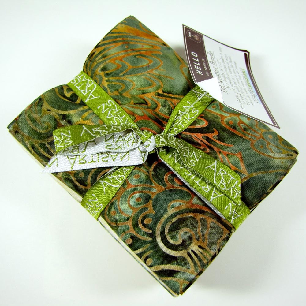 Artisan Batiks Rivoli Robert Kaufman Fat Quarter Bundle 12 Pieces