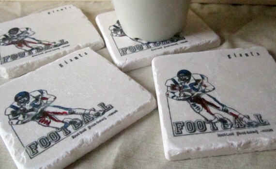 Giants Coasters, Set of 4, Ready to Ship