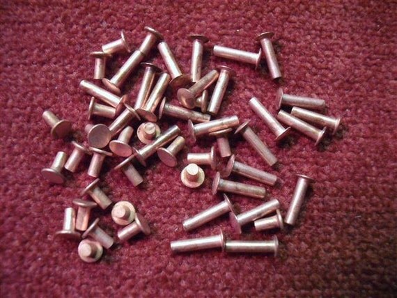 Tiniest Flat Head Copper Rivets Assortment