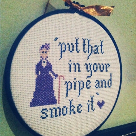 dowager cross stitch pattern