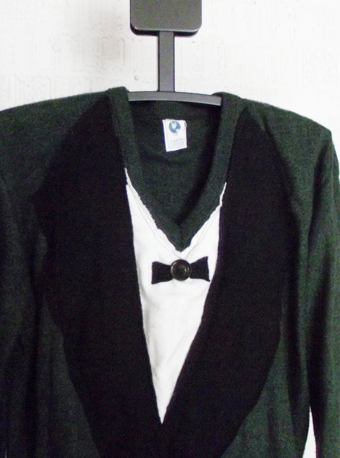 Recycled Sweater Mens Tuxedo in size Large