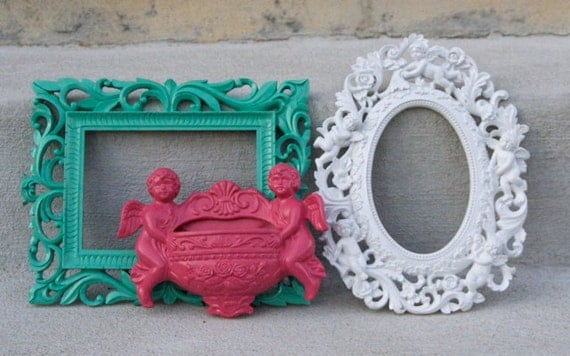 Ornate Painted Frames- RetroPops
