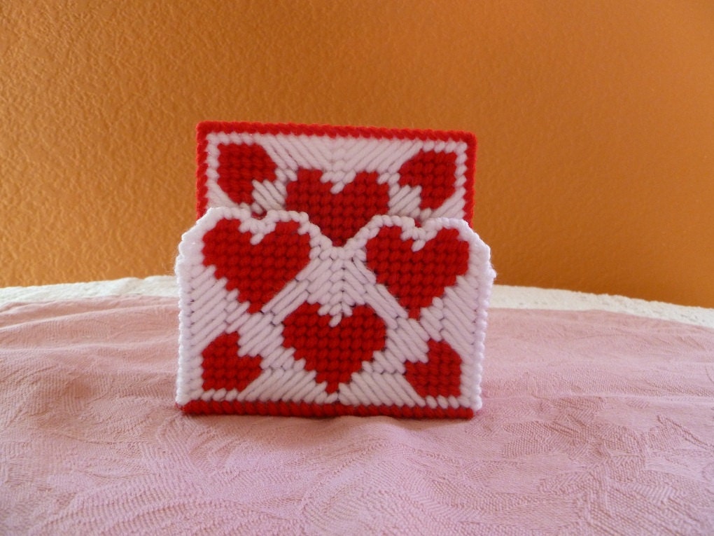 Set of 4 Valentine's Hearts Afire Coasters