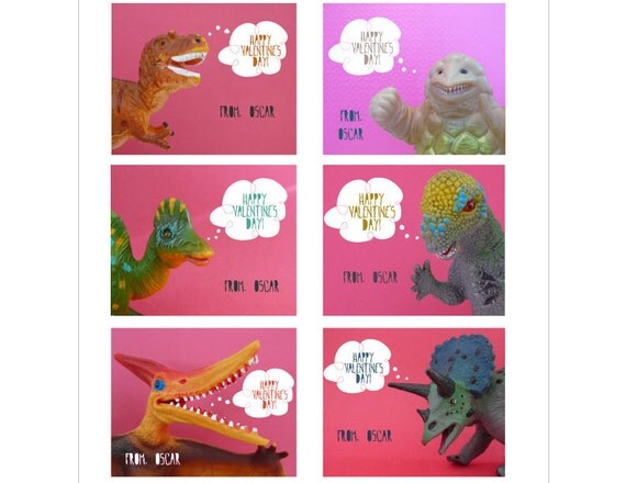Valentines: Six Toothy Printable School Valentines