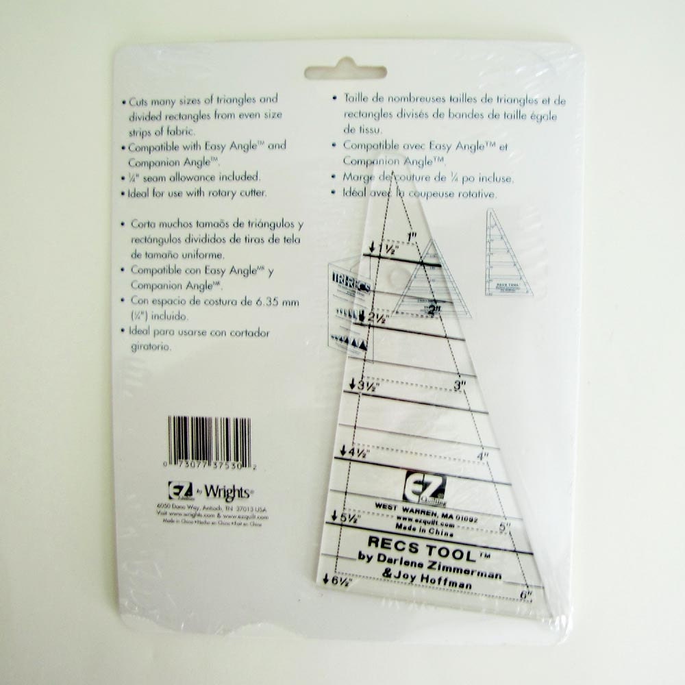 Wrights Tri Recs Tools by Darlene Zimmerman and Jody Hoffman