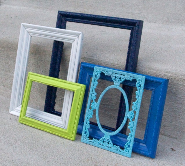 Painted Picture Frames - Collection of 5- RetroPops