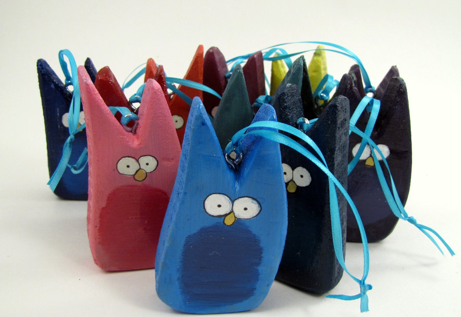 Owl Ornament, Good Luck, Woodland Decoration