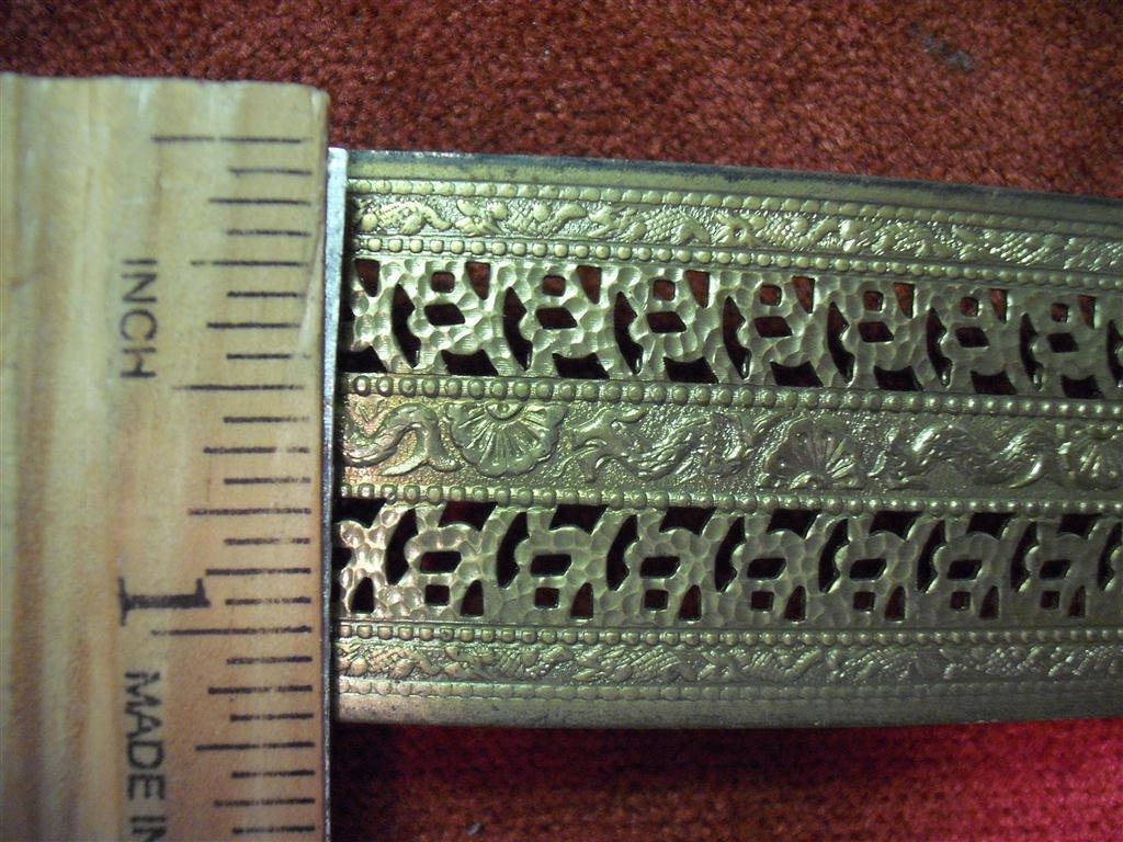 Brass Filigree Banding Strips - 12B