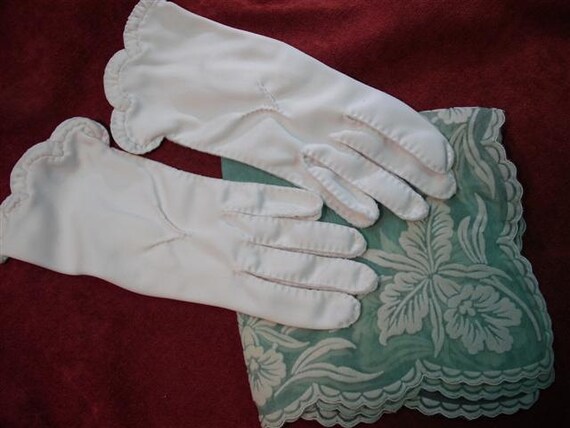 Vintage Gloves and Scarf Fashions From Yesteryear Series - 2