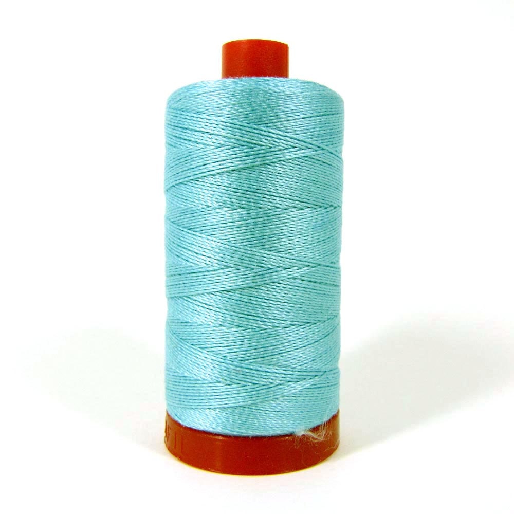 Aurifil Thread 2805 Light Blue 12 Wt. Cotton Mako
