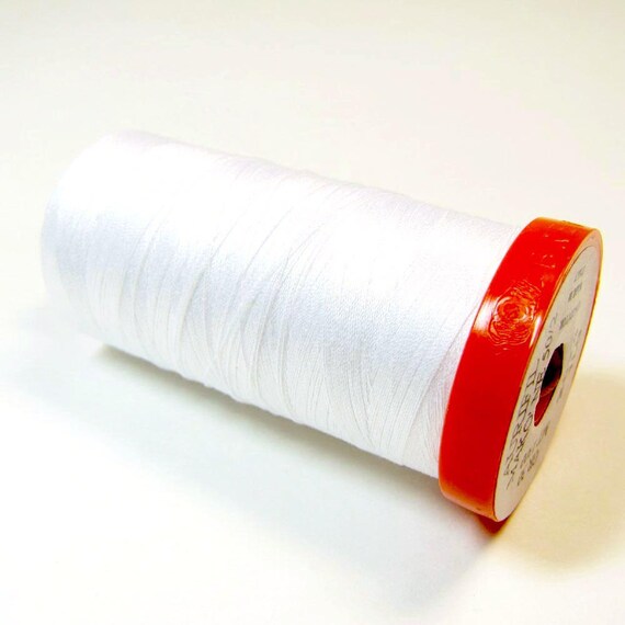 Aurifil Thread 2024 White 50 Wt. Cotton Mako - 1422 Yd.