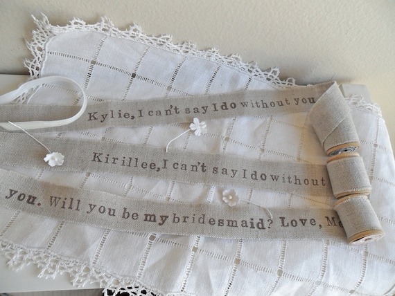 Will You Be My Bridesmaid Token of Affection Gifts - Set of 4