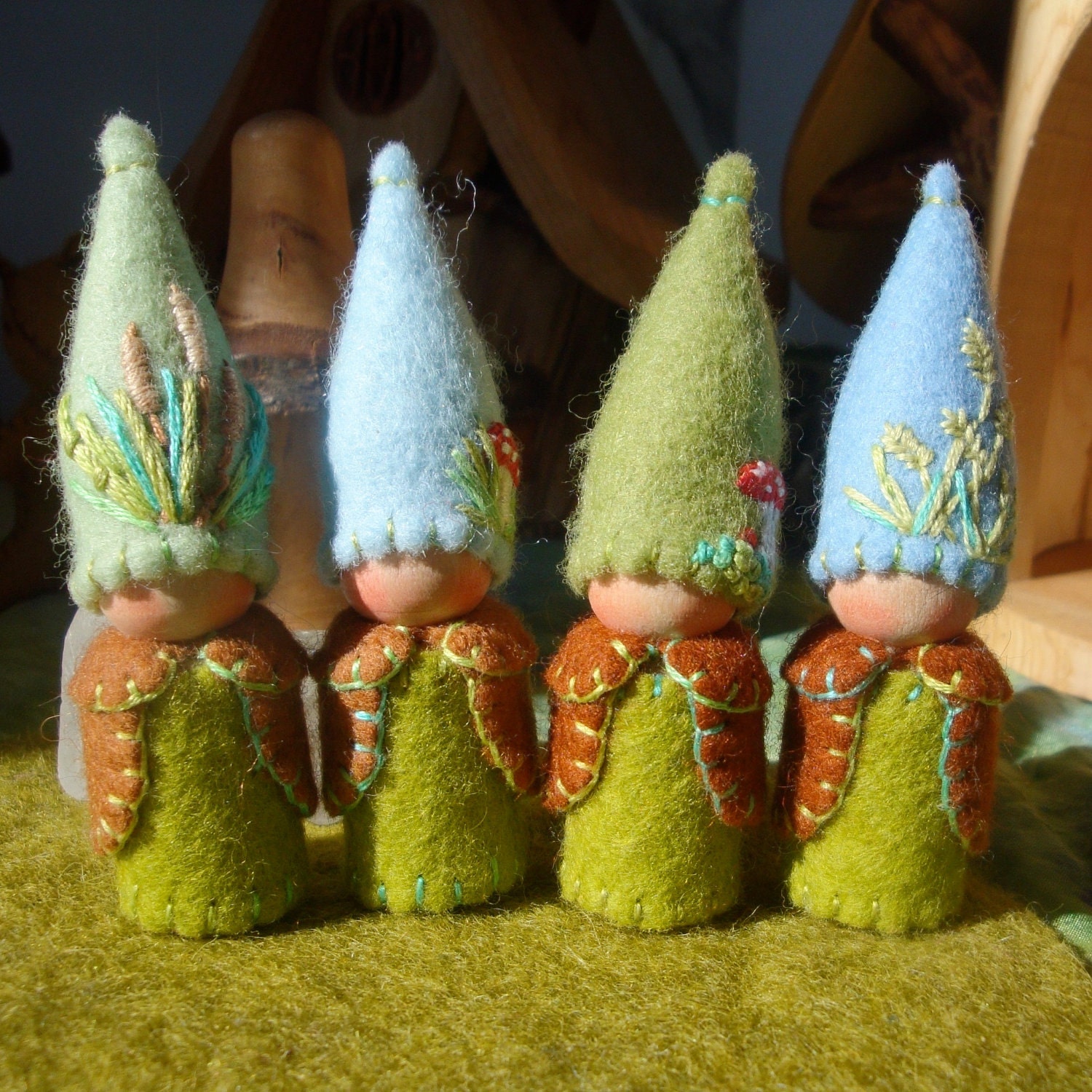 Spring Gnome Waldorf inspired- Painting Pixie