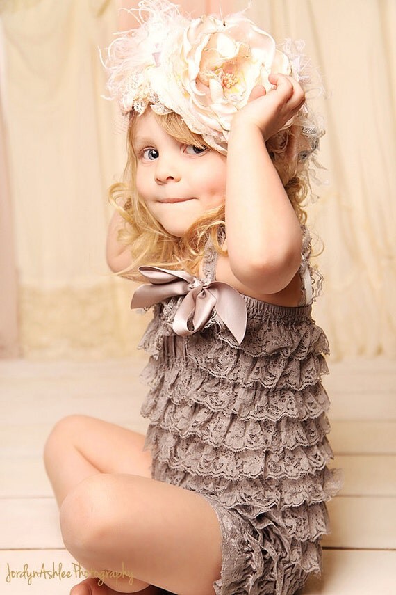 Fancy Frills Shabby Chic Flower Bonnet Headband-vintage, flower, bonnet, headband