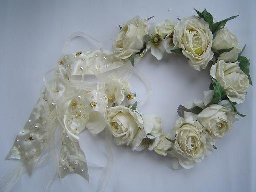Boho Chic Country Weddings Brides Head Piece Made to Order