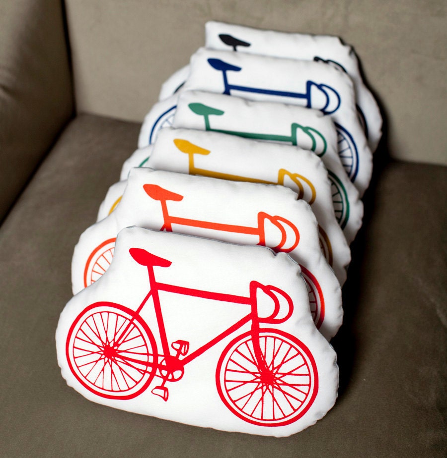 bicycle . organic stuffies . set of 3