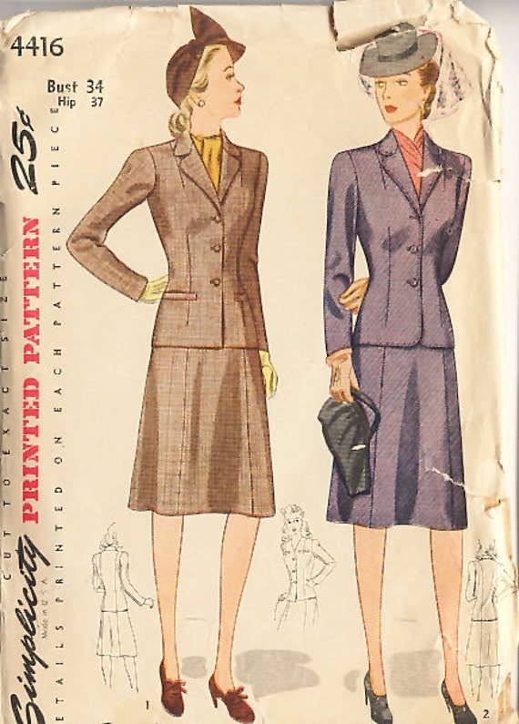 1940 s dress patterns
