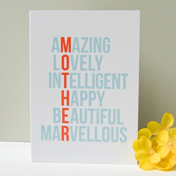 Cute Card Ideas For Mothers Day