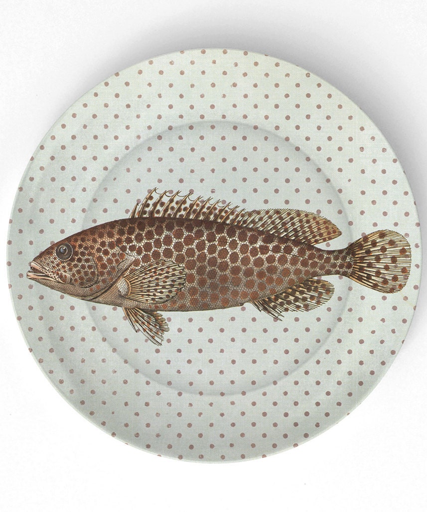 Sea Life FISH II de 1800 - 10 polegadas Placa de Melamina
