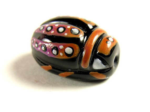 Purple and Brown Beetle