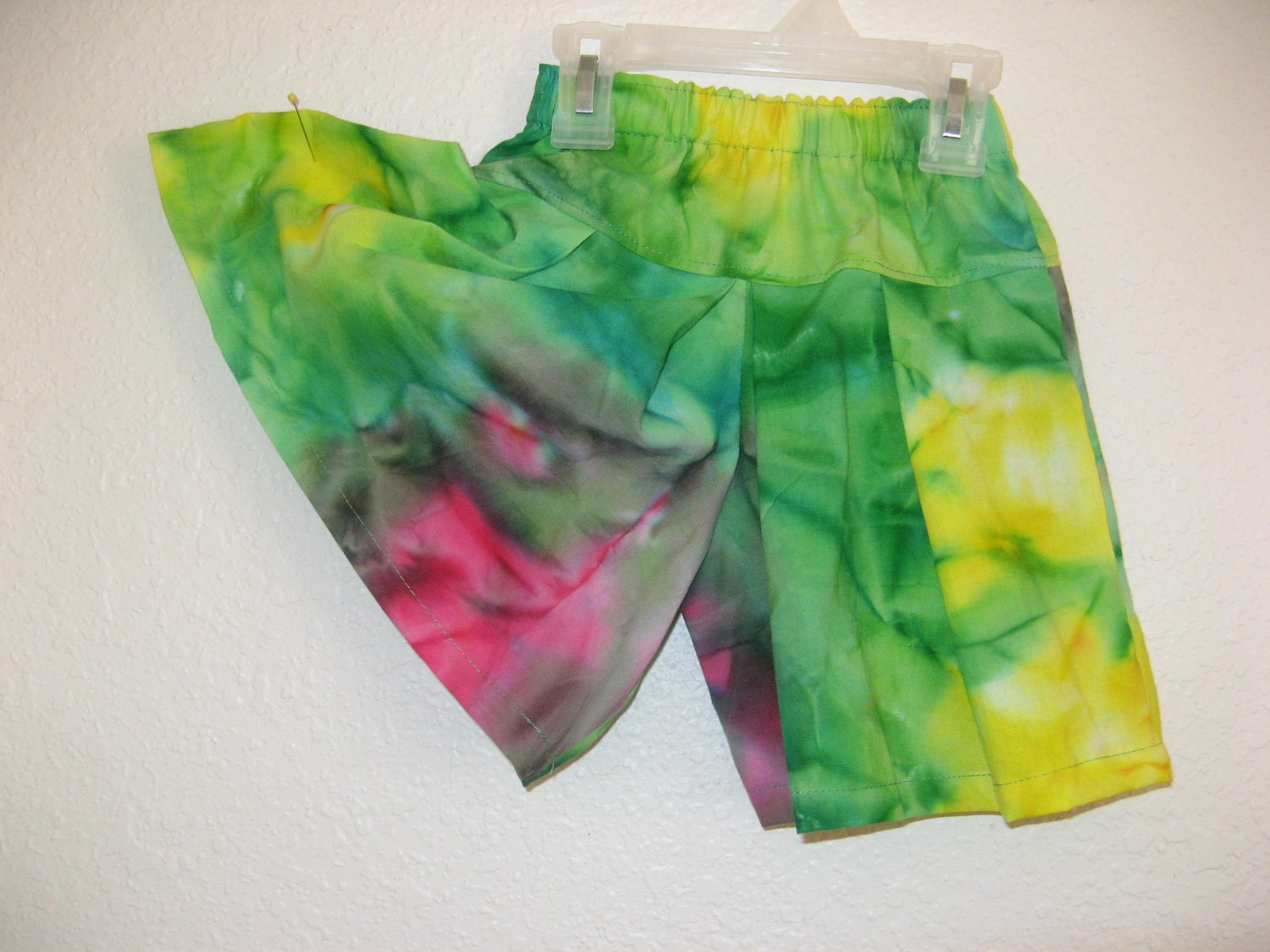 Culottes Modest Split Skirt Tie Dyed Size 2