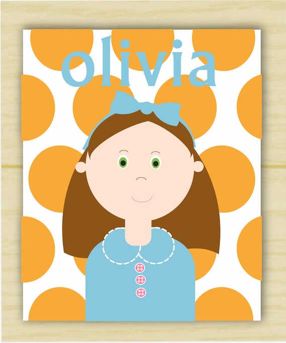 8x10 Custom little girl portrait prints