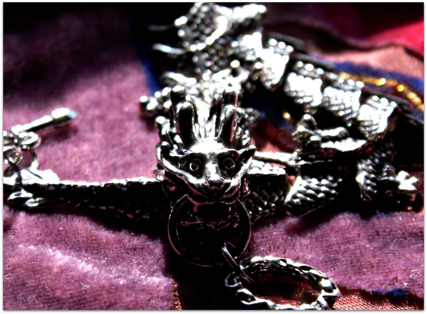 Vintage Magical Dragon Bracelet