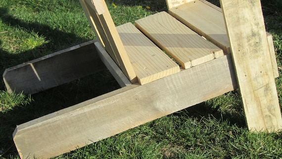 Adirondack silla para niños, hecha a mano en Maine