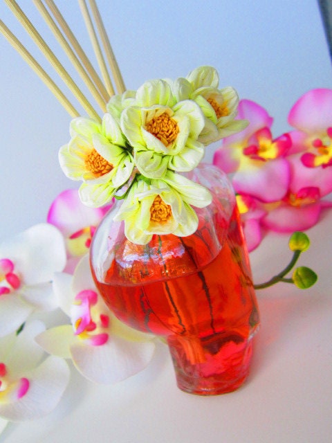Rose Petal Diffuser Oil Set with Reeds