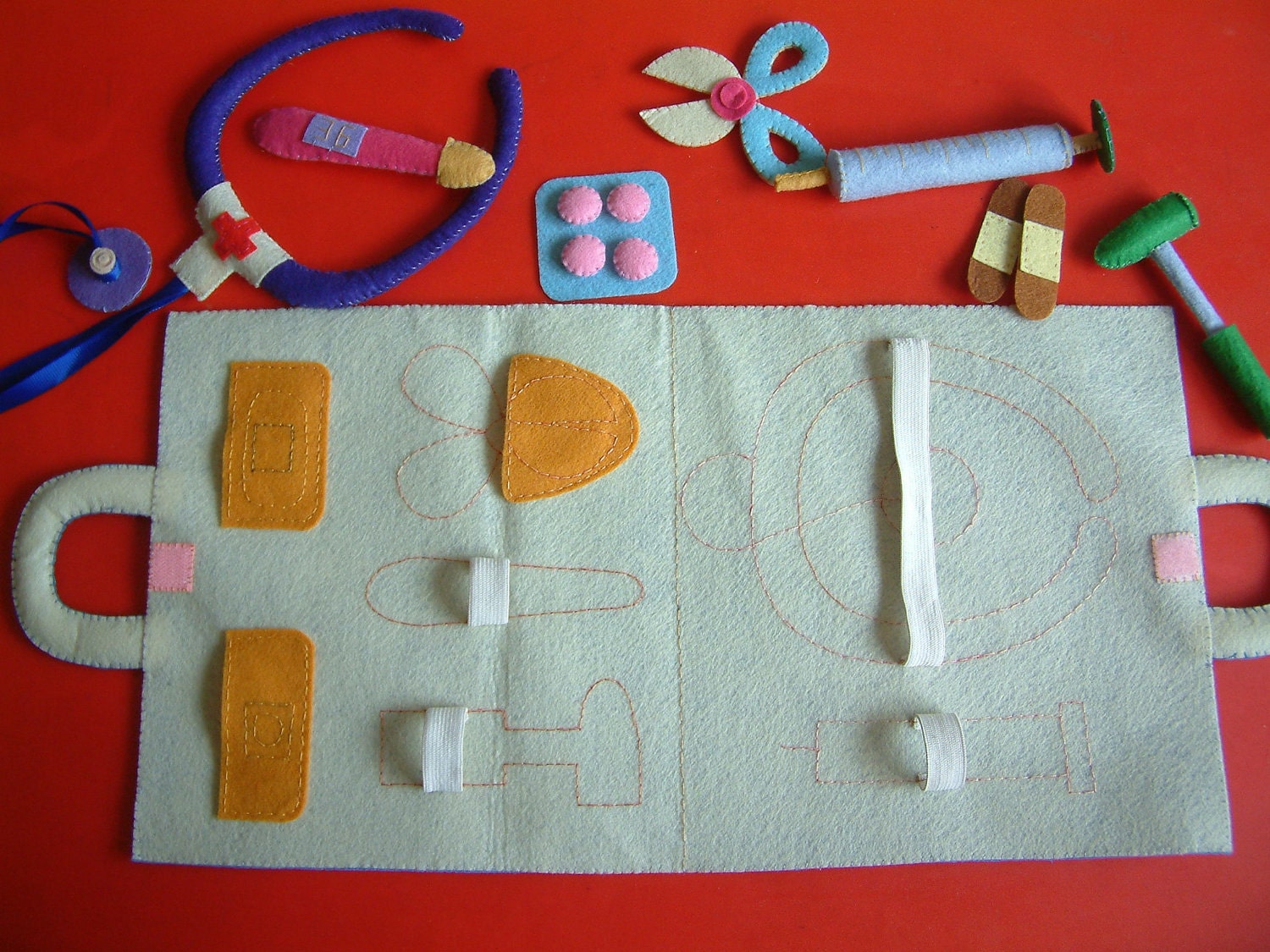 medical felt bag