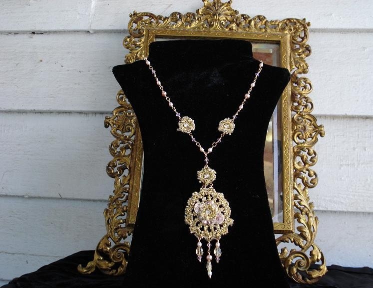 TRIANON Necklace by Ederajewelry