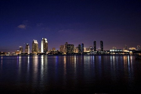 San Diego Skyline at Night
