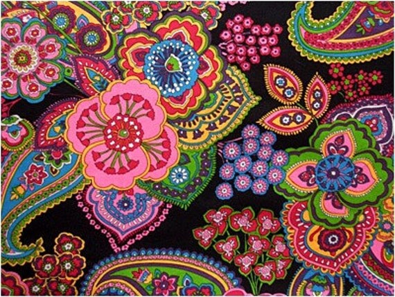 vera bradley pink and green pattern