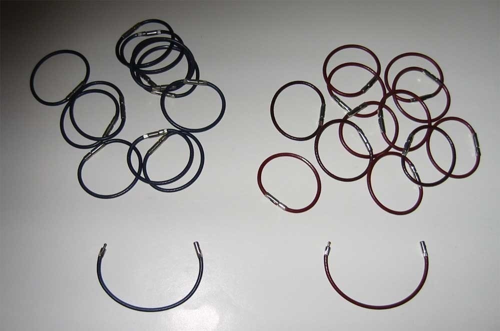 Super Strong Flex O Loc Key Rings Wholesale